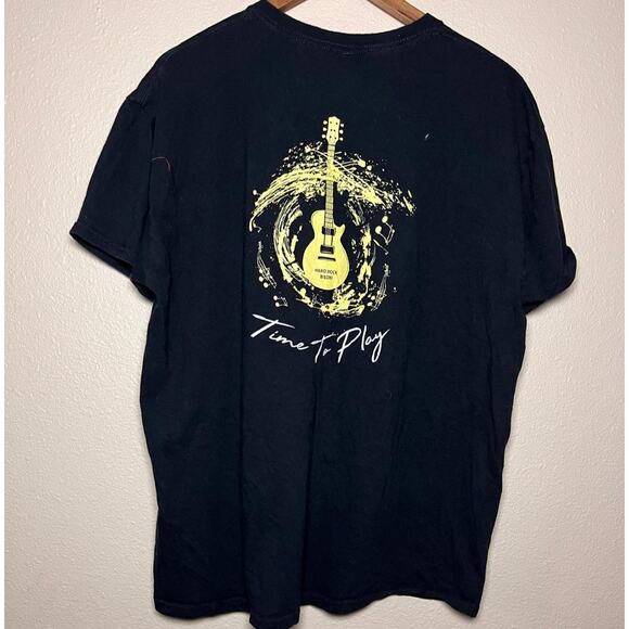 🎸 Hard Rock Hotel & Casino “Time to Play” Graphic Tee – Gildan Size XL - Picture 2 of 6